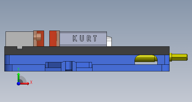 F0420-固定台模型图