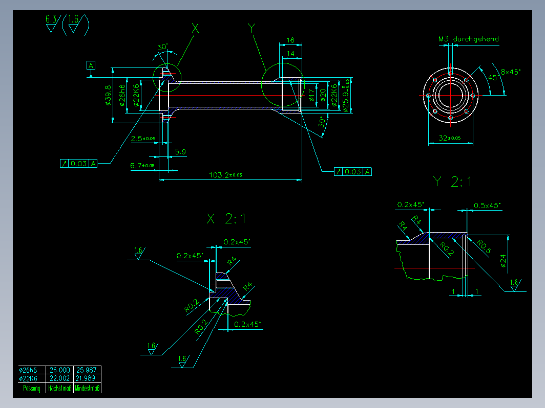 涡喷发动机CAD图纸 kj-66（CAD文件名汉化版）
