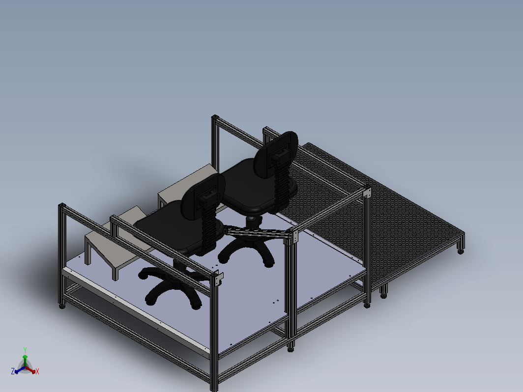 座椅工作站