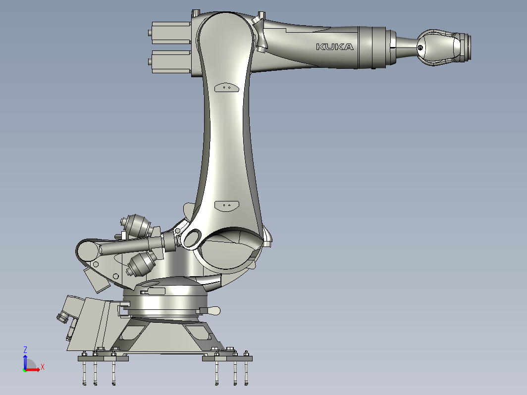 KUKA KR210 R2700 extra 机器人数模