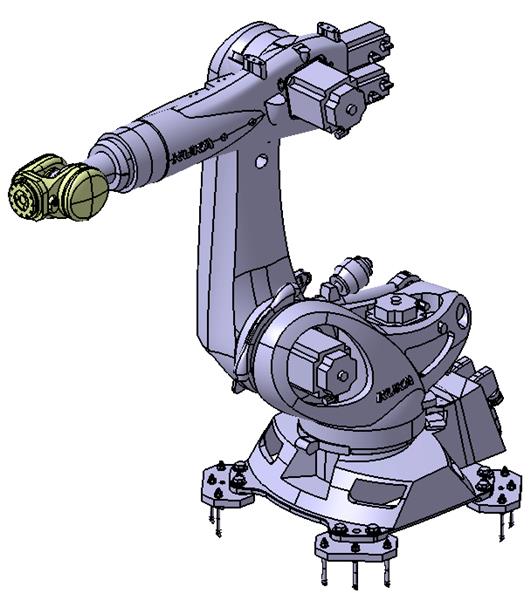 KUKA KR210 R2700 extra 机器人数模