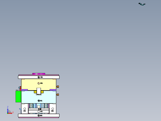出风口配件模具缩略图