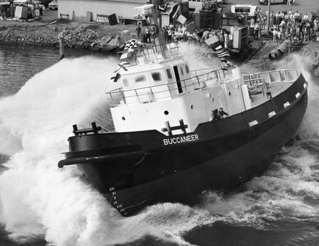 港口拖船结构 (Yarra Hull) Harbor Tug