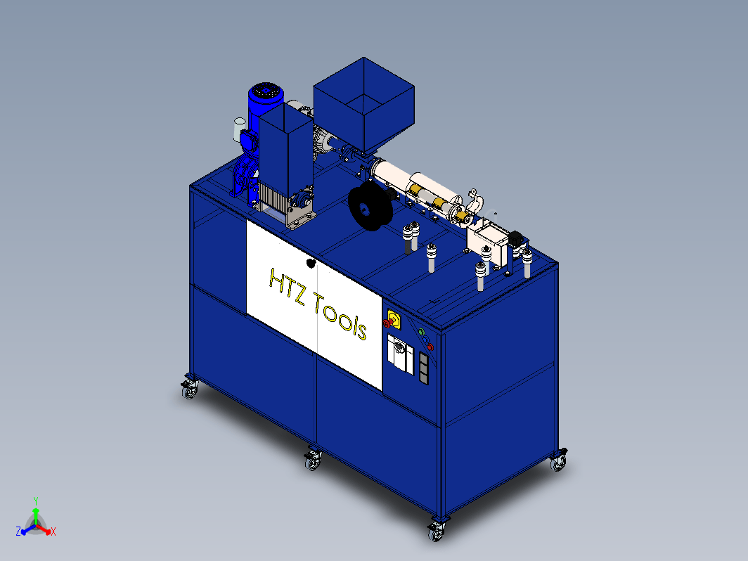 塑料丝微型挤出机plastic-3d-filaments-mini-extruder-SW