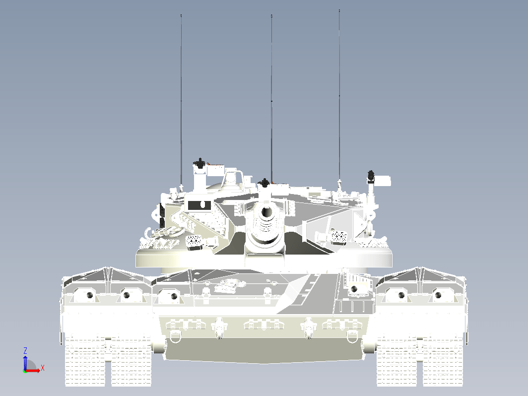 梅卡瓦Merkava 200主战坦克