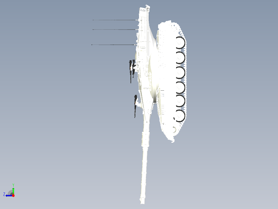 梅卡瓦Merkava 200主战坦克