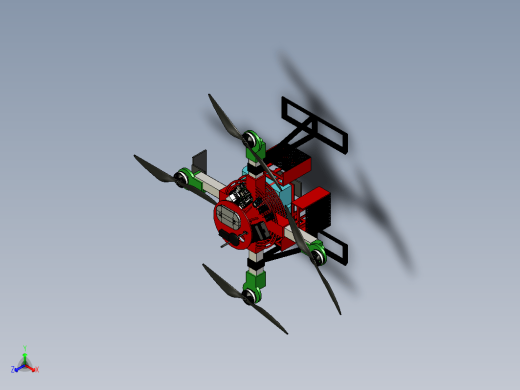Quadcopter Drone 4轴无人机缩略图
