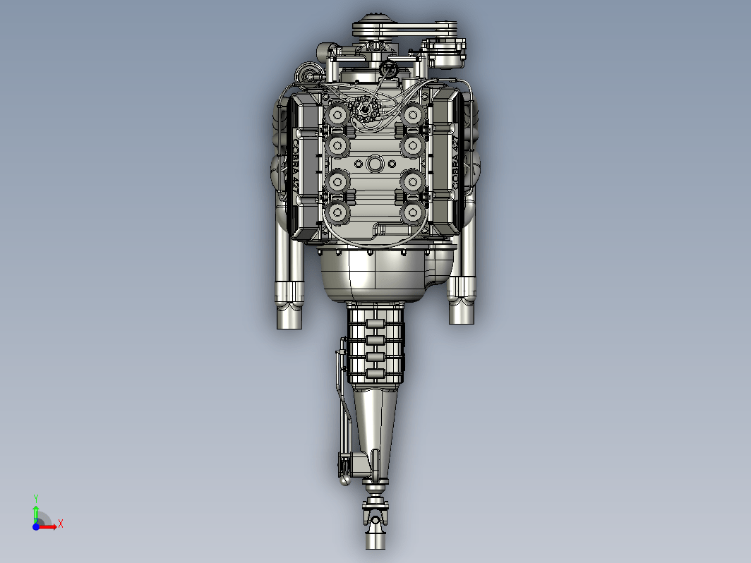 福特Ford 427 发动机图纸