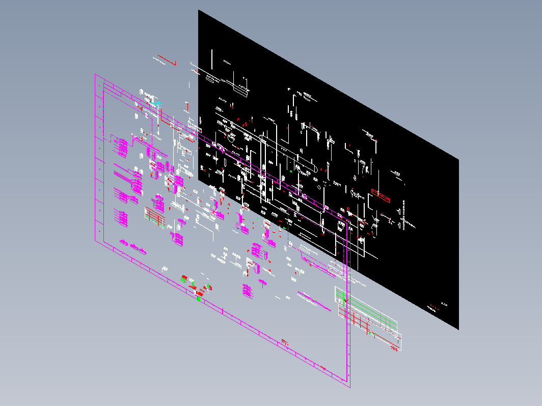 锅炉系统 F146IIS-J0201-16给水系统图