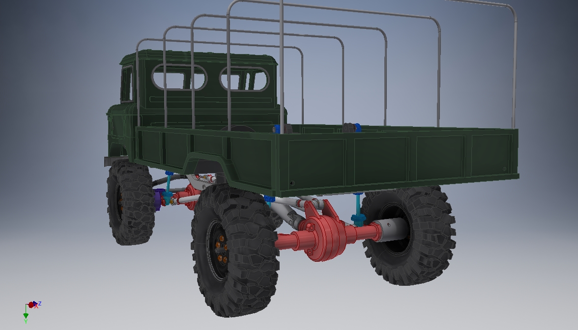 RC 1比10 GAZ-66遥控