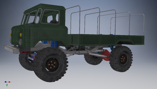 RC 1比10 GAZ-66遥控缩略图