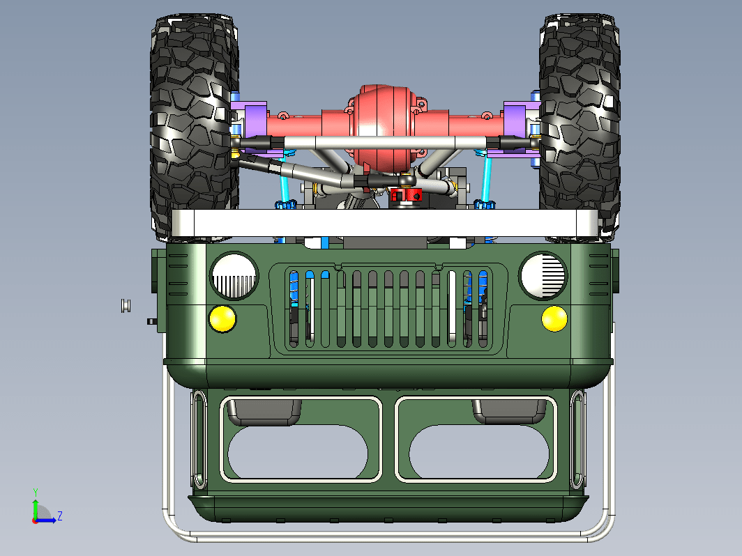 RC 1比10 GAZ-66遥控