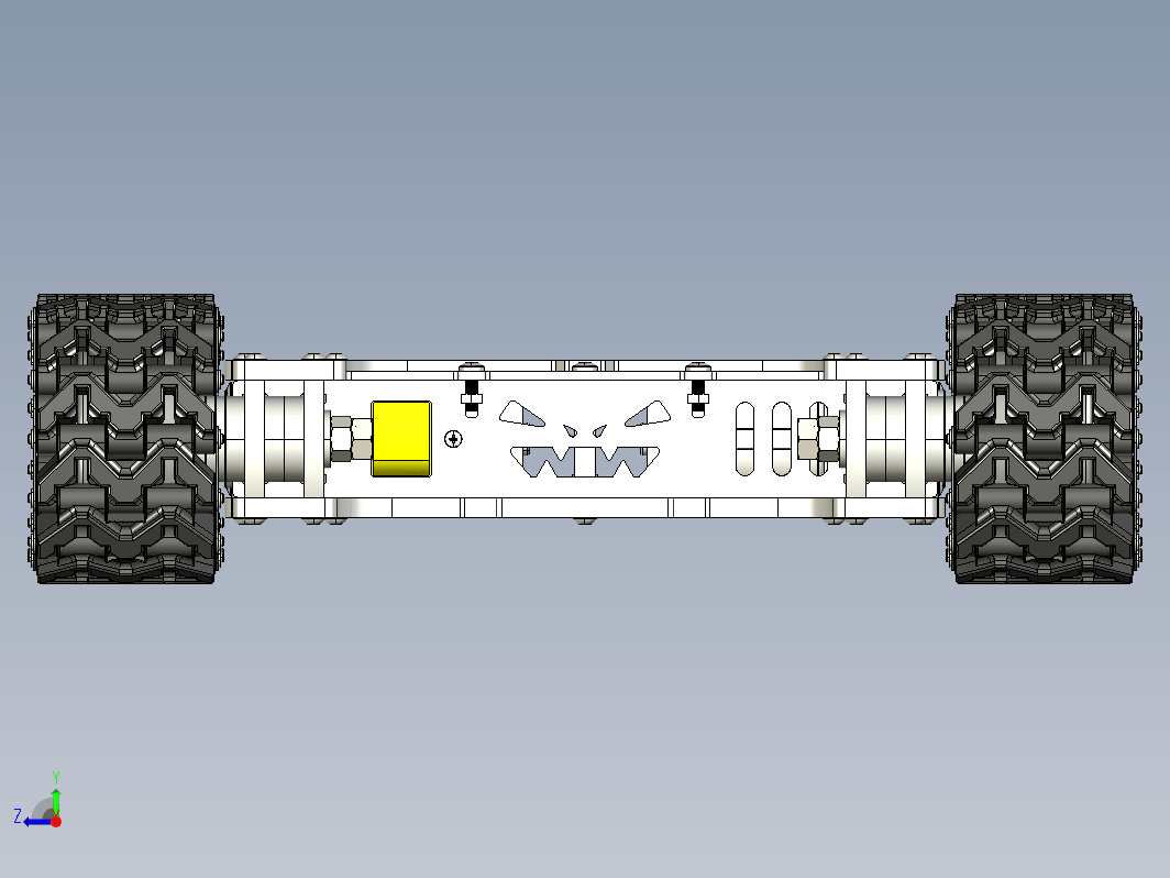 Raptor Bot Tank V1.0玩具履带坦克结构