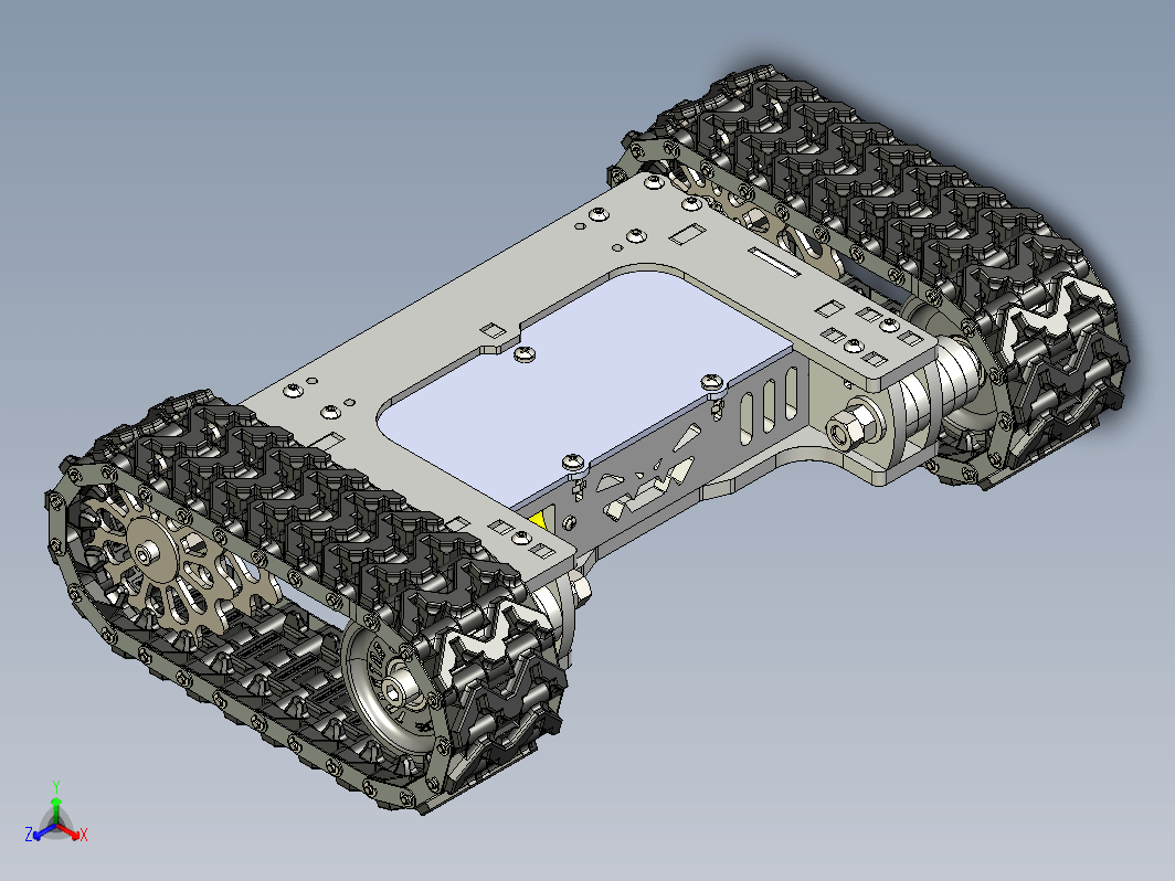 Raptor Bot Tank V1.0玩具履带坦克结构