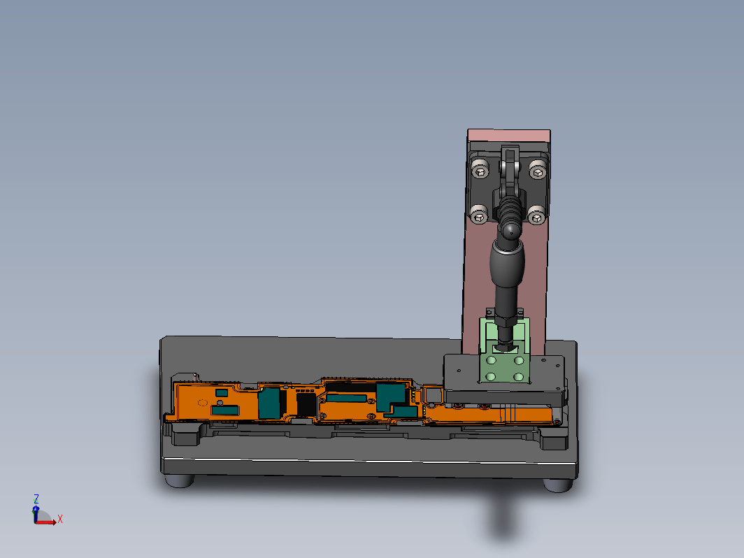 A0199-Thermal 贴合小冲压件治具压合底座