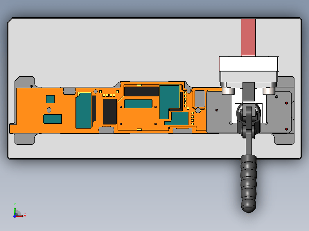 A0199-Thermal 贴合小冲压件治具压合底座