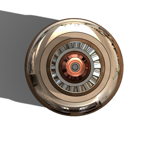 喷气发动机3D图纸+Solidworks设计缩略图