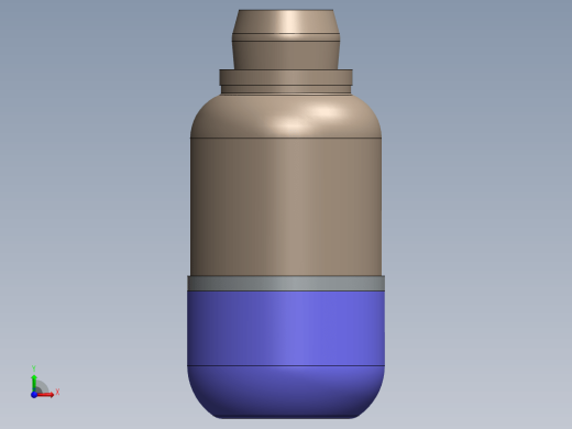喷气发动机3D图纸+Solidworks设计缩略图