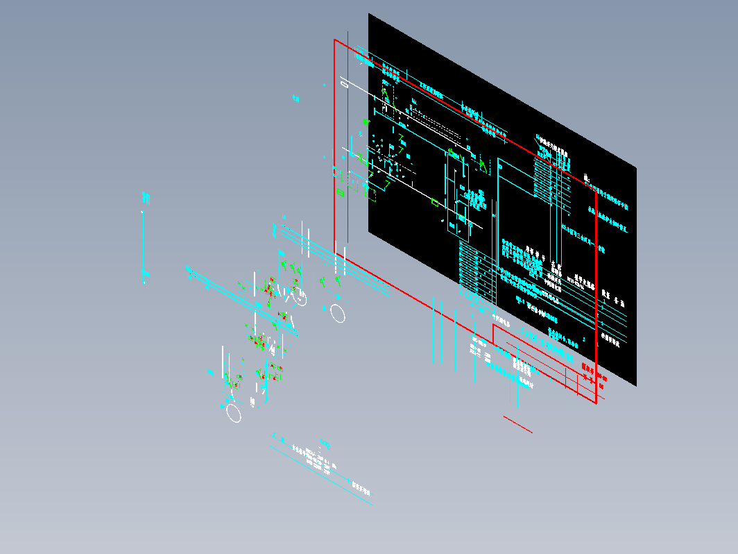 KB0-CC-58三台两用一备自投供(补)水泵系统及信号控制电路图1