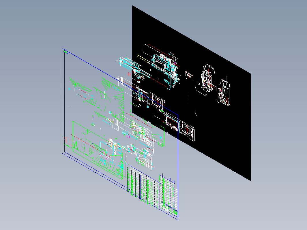 STC-P316同步攻丝机装配图