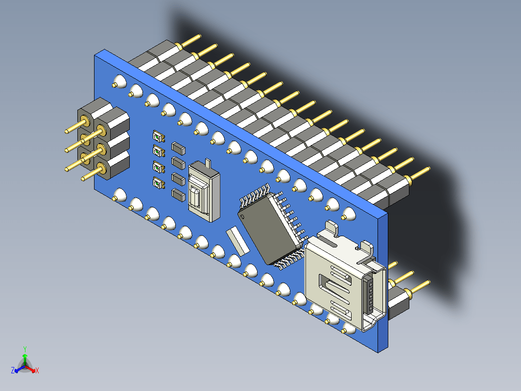 Arduino Nano 带圆形引脚