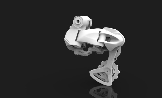 Shimano di2-rd 9070自行车后轮变速器结构