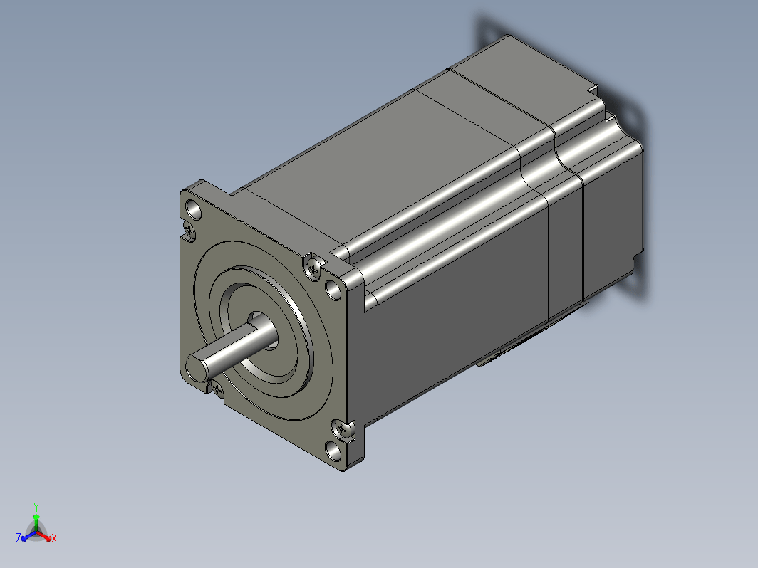 YK260EC86E1  60mm两相闭环步进电机（3D）