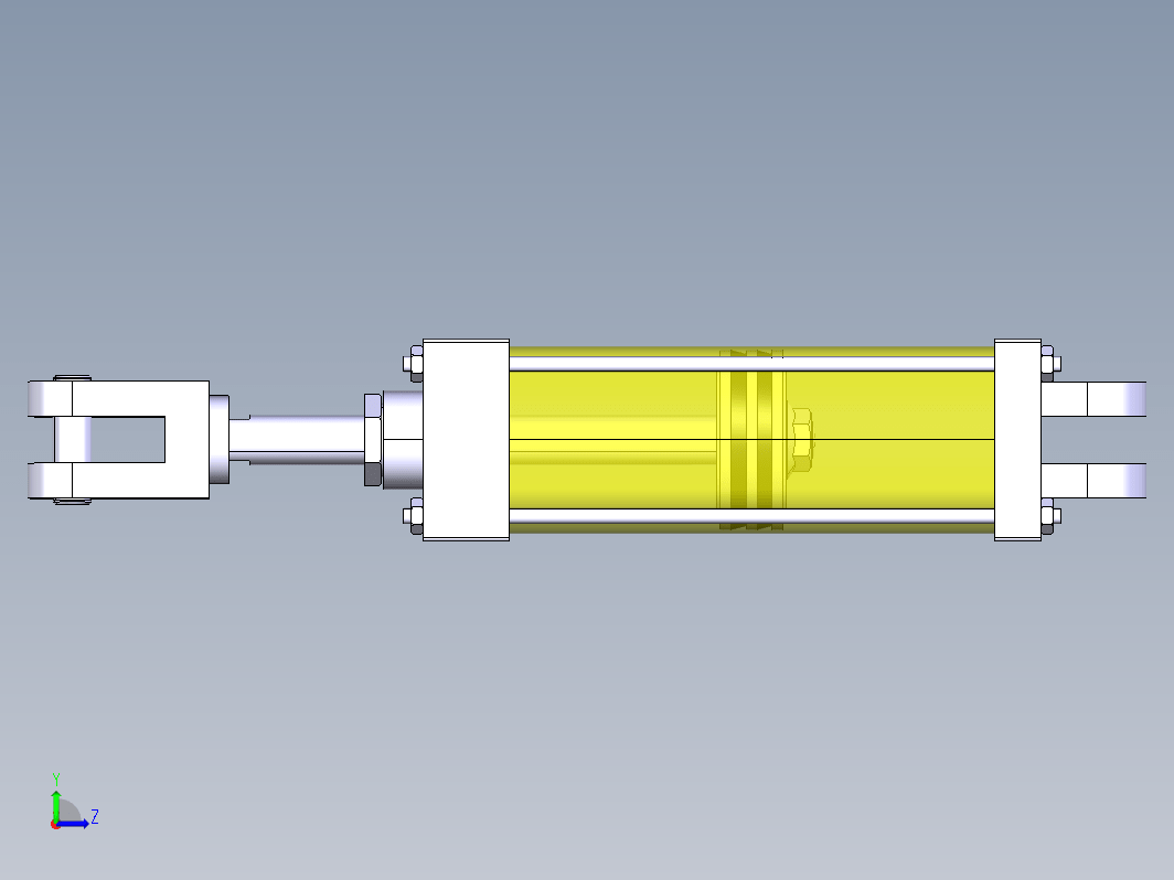 液压缸 hydraulic-cylinder-189