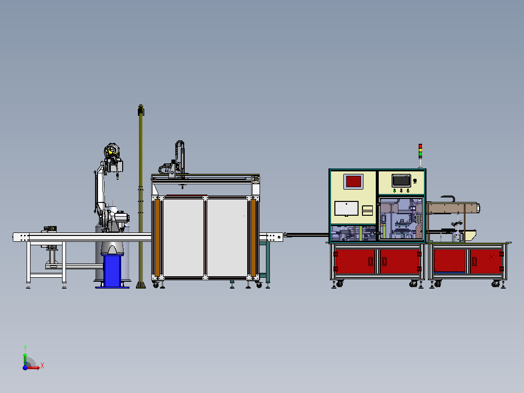 数码电子自动组装生产线设计