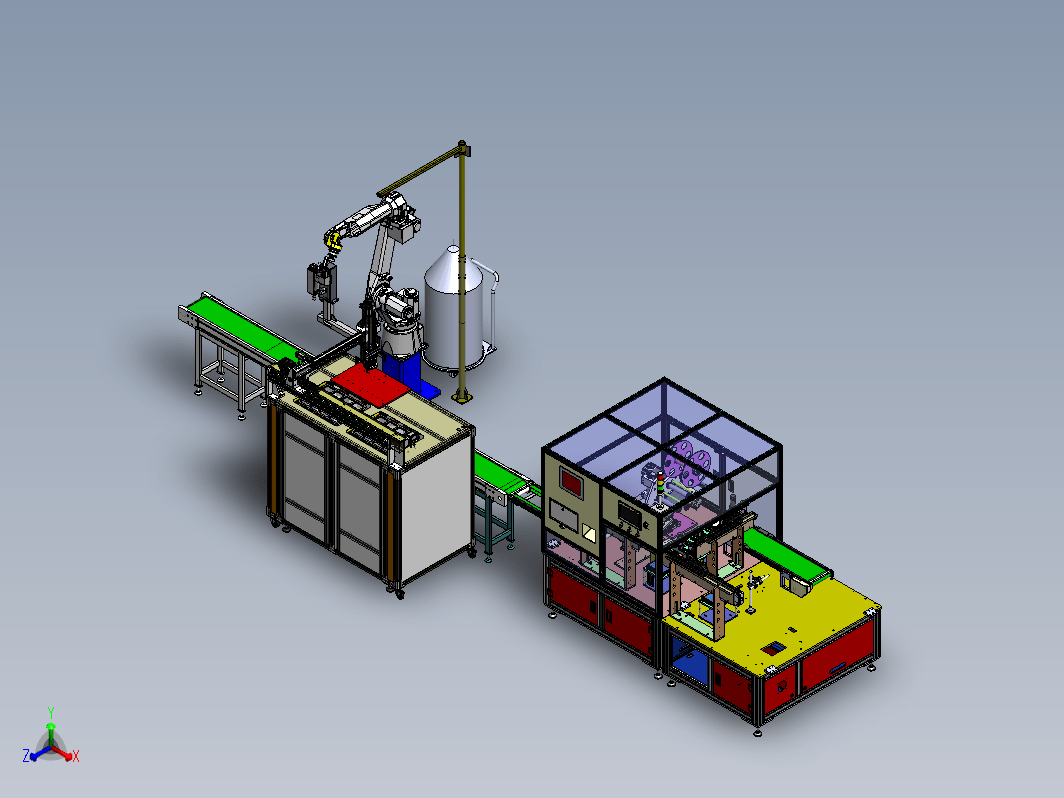 数码电子自动组装生产线设计