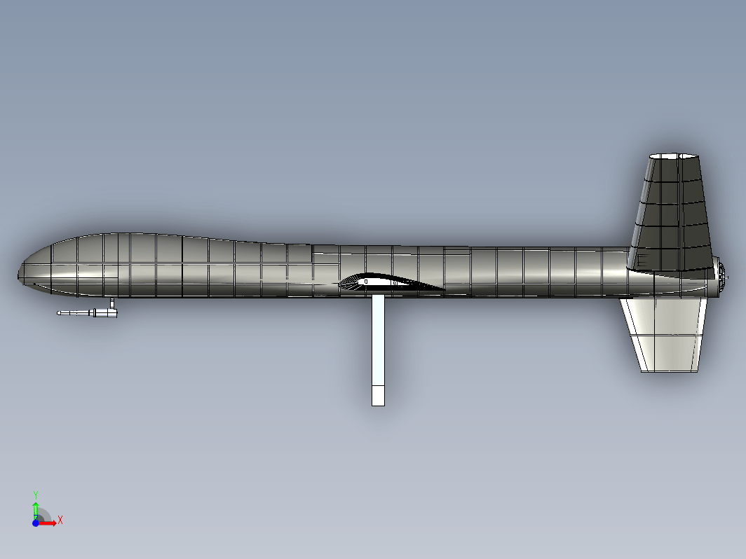 固定翼无人机框架结构 UAV RC model