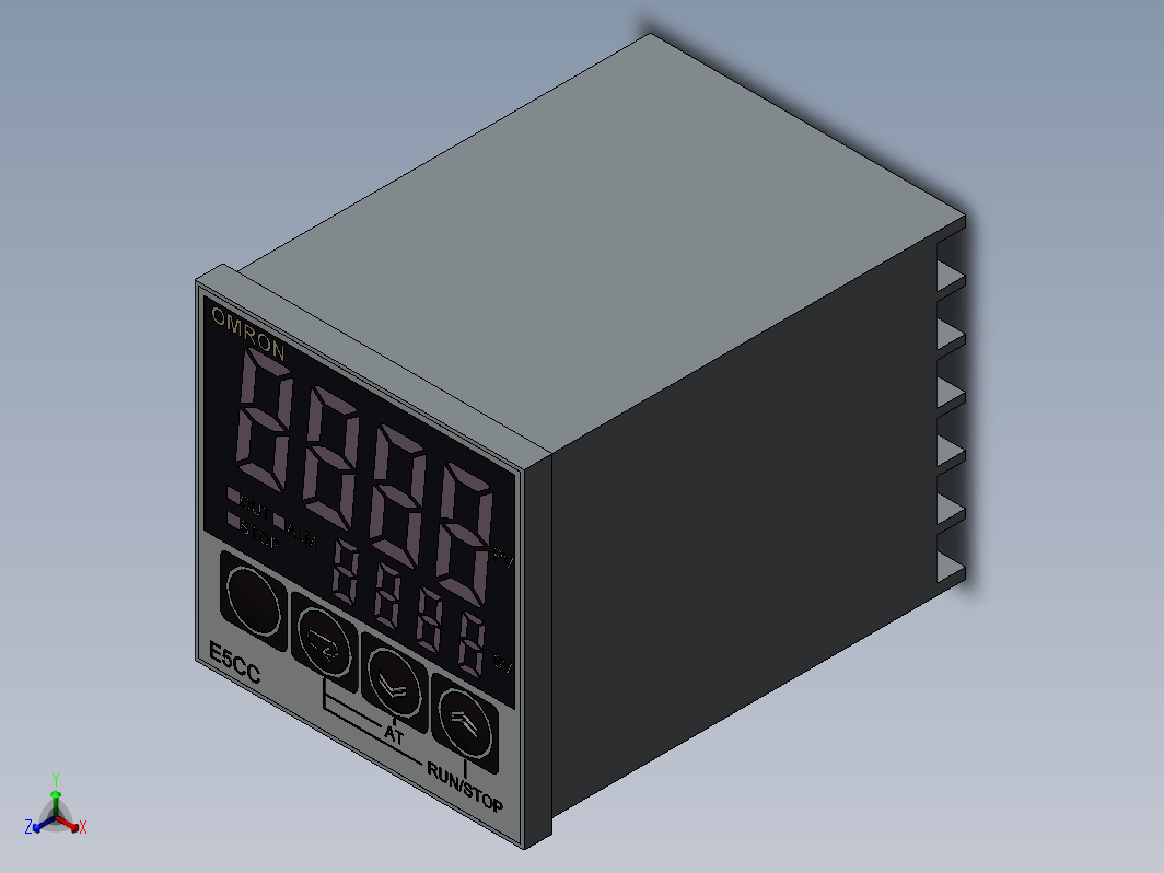 欧姆龙E5CWL-Q1TC温控器3D