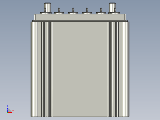 出口电池三维模型缩略图