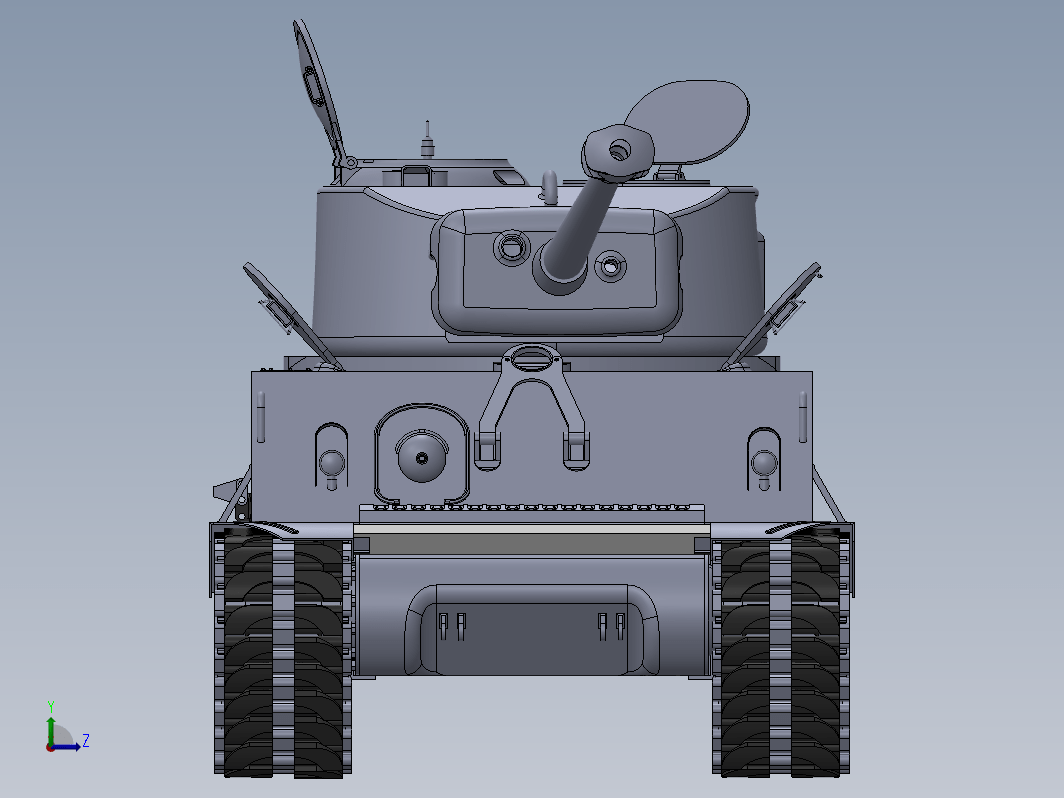 M4 A3E8 Sherman中型坦克