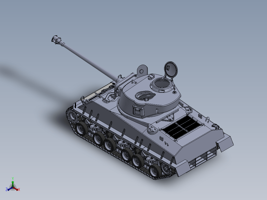 M4 A3E8 Sherman中型坦克