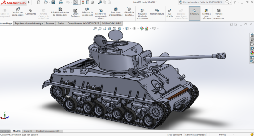 M4 A3E8 Sherman中型坦克