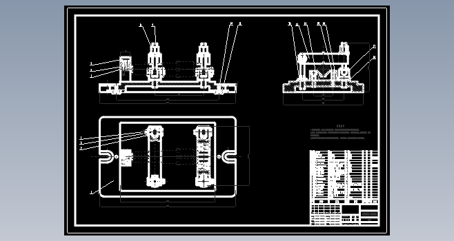 Z输出轴夹具设计图纸三维UG12.0带参+CAD+说明书