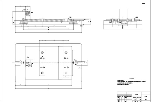Z输出轴夹具设计图纸三维UG12.0带参+CAD+说明书缩略图