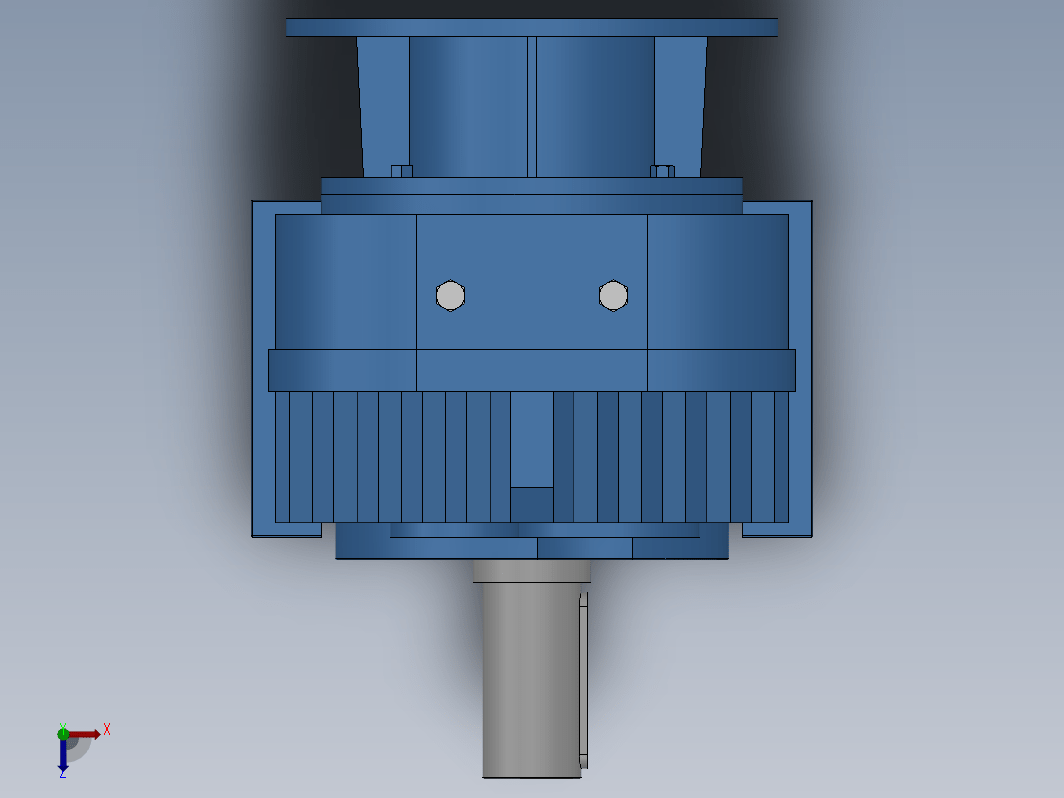 F-AM轴输入型平行轴-斜齿轮减速电机[F97-Y180-9.06-M1]