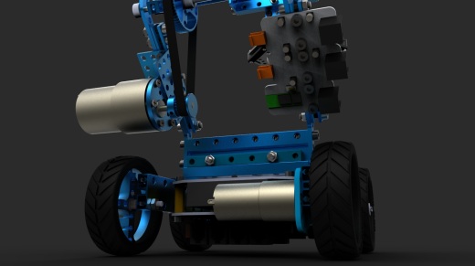 Small mechanical arm智能机械手四轮小车缩略图