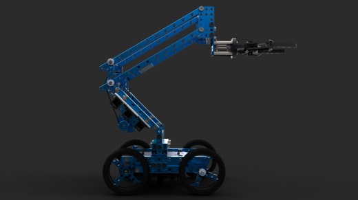 Small mechanical arm智能机械手四轮小车缩略图