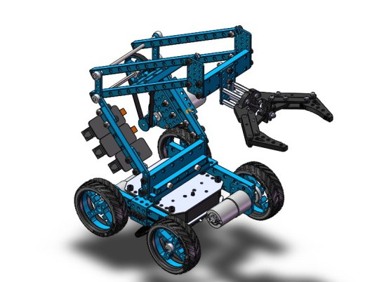 Small mechanical arm智能机械手四轮小车缩略图