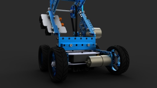 Small mechanical arm智能机械手四轮小车缩略图