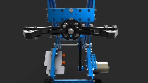 Small mechanical arm智能机械手四轮小车缩略图