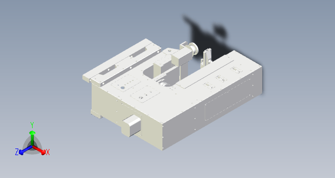 移印机设备3D