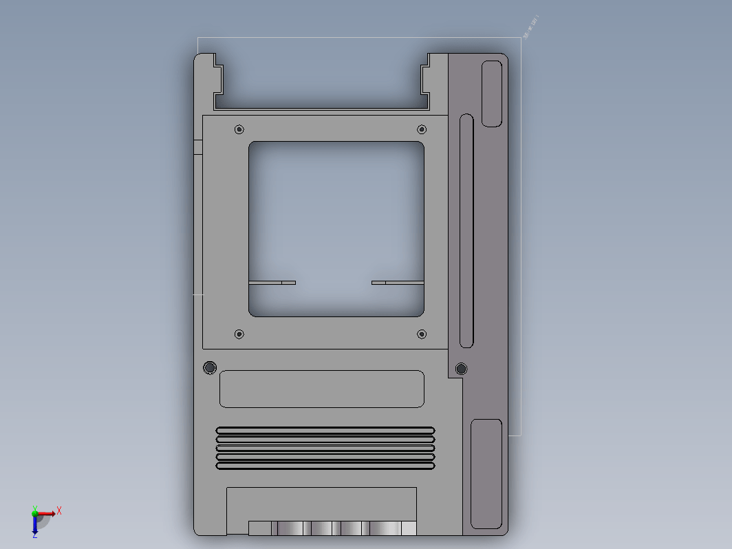 JX1543 MNJ－85迷你台锯上机箱的设计与手板制作工艺