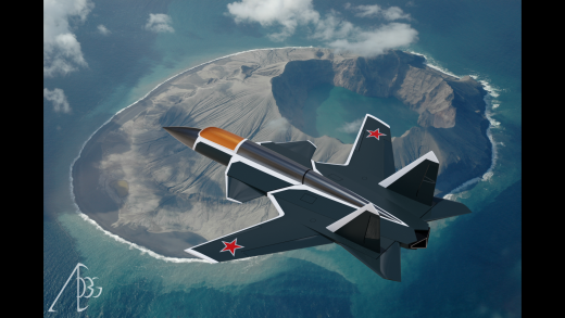 苏57 SU-57概念战斗机缩略图