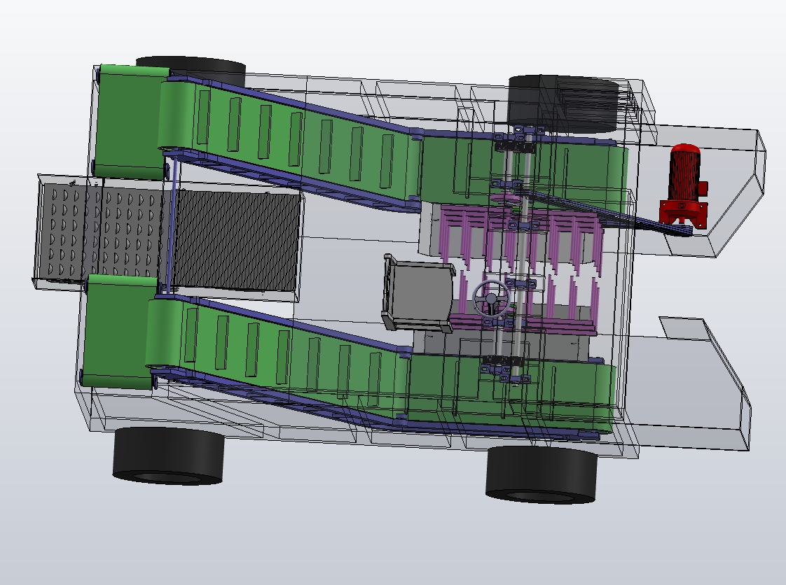 电动式枸杞采摘机三维SW2018带参+CAD+说明