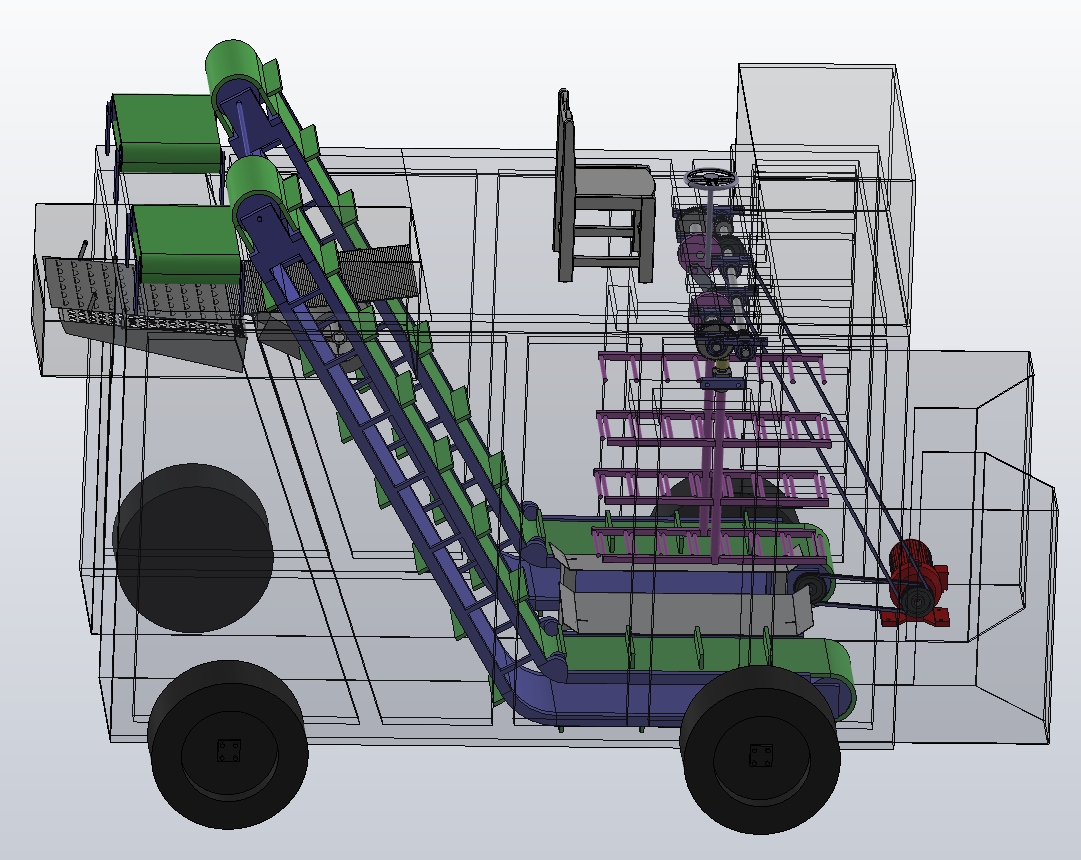 电动式枸杞采摘机三维SW2018带参+CAD+说明