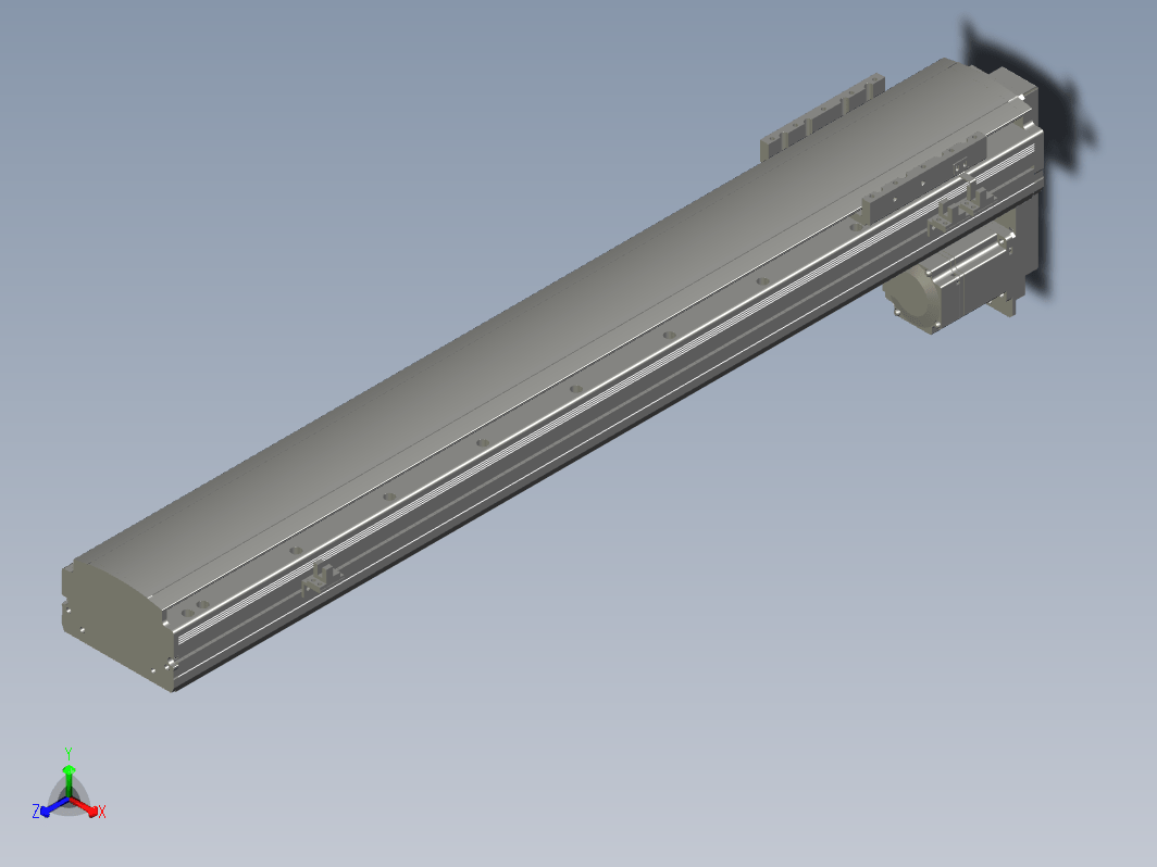 MT120BS-L700 直线模组 滑台模型.MT120BS.L10.700.BM.M40B.C4.3D